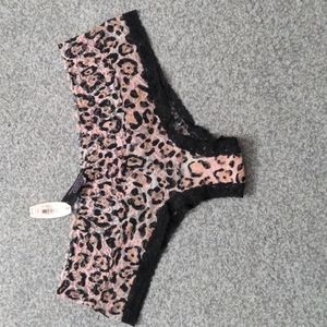 Animal print lacie style Victoria's Secret panty